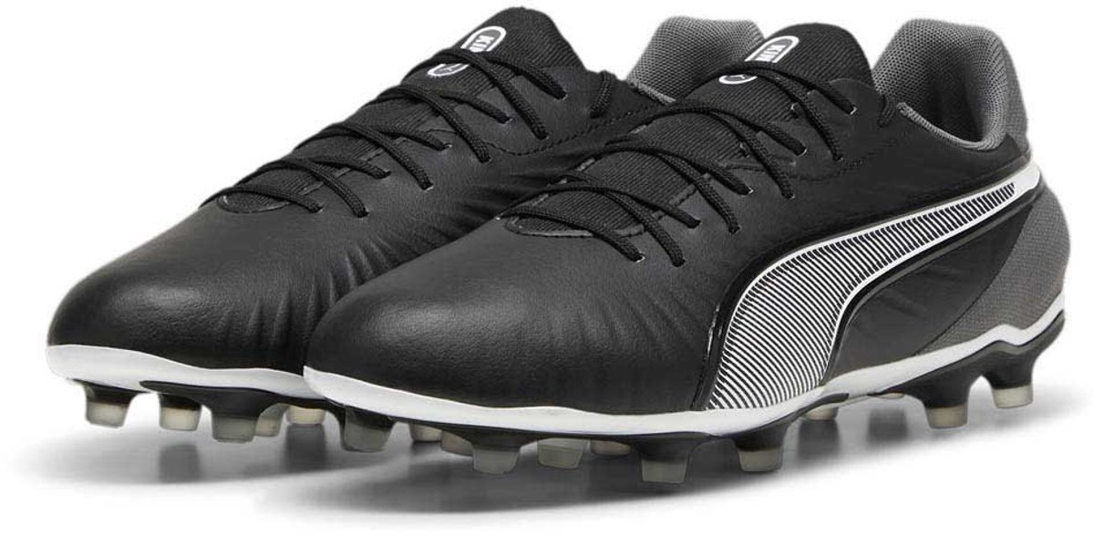 Puma Fußballschuhe Low King Match FG/AG 107863 Puma Black-Puma White-Cool Dark Gray-46,5