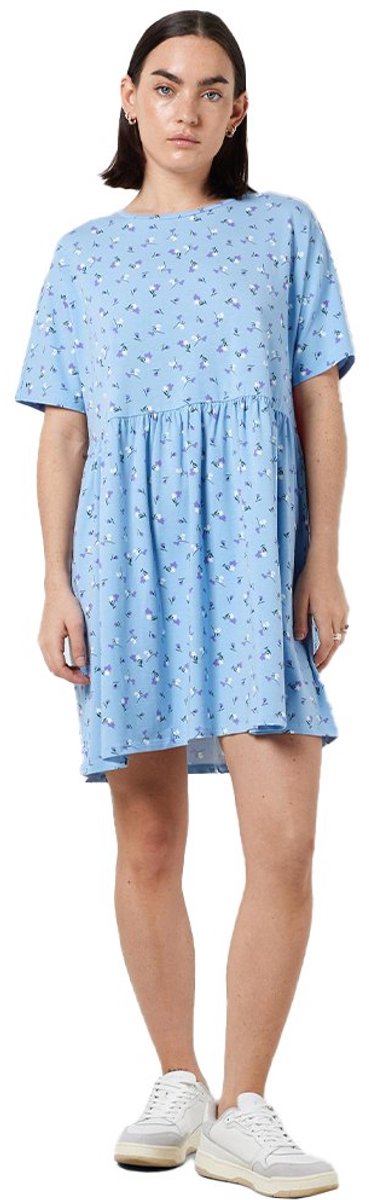 Noisy May Kerry Korte Mouwen Korte Jurk Blauw M Vrouw