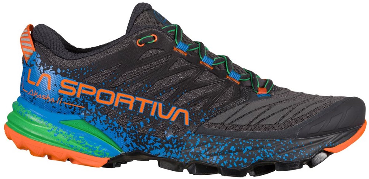 La Sportiva Akasha Ii Trailschoenen Man Carbon / Flame