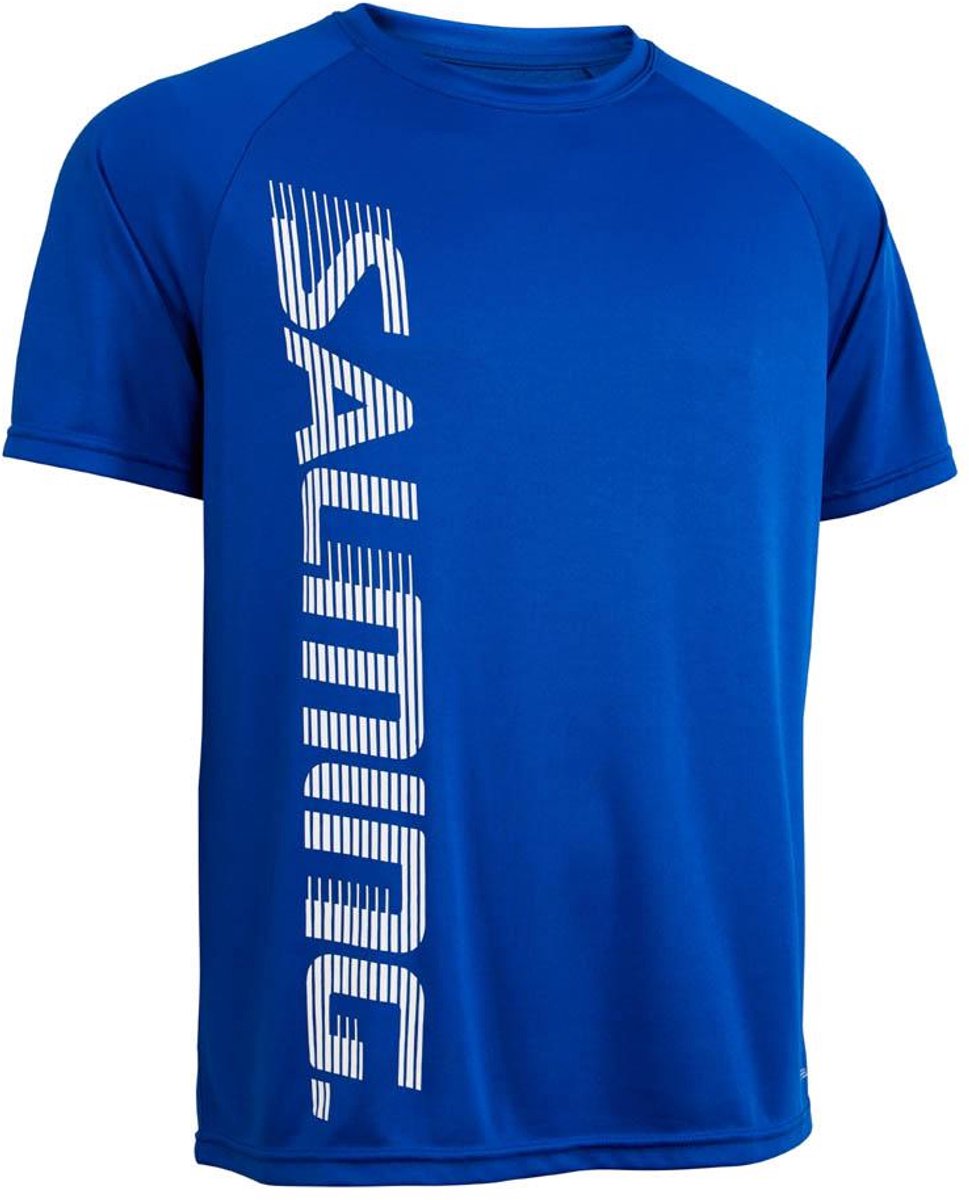 Salming Training 2.0 T-shirt Met Korte Mouwen Blauw S Man