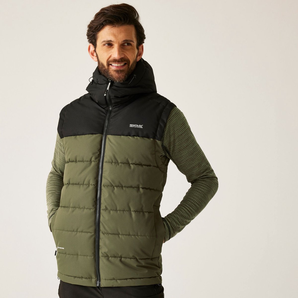 Aldthorn isolerende bodywarmer voor heren Groen