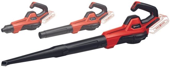 Einhell Accu Universele Blazer GE-UB 18/250 Li E Solo - Power X-Change - 18 V/Li-ion - Blaassnelheid: 250 km/h - 3-delige buis - Elektr. toerentalregeling met led-indicatie - Excl. accu en lader van Einhell — afbeelding 2