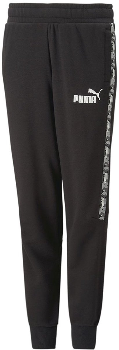 Puma Ess Tape Camo Broek 3-4 Years Jongens Zwart