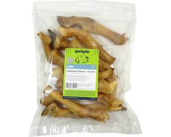 Qwisple Lamspoten - Hondensnacks Gedroogd Lam - Kauwbotten - Kauwsnacks - 10 stuks