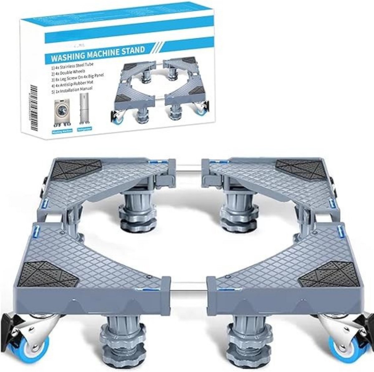 Lexium Wasmachine Verhoger - Wasmachine Sokkel - Wasmachine opbouwmeubel - Wasmachine Kast - Wasmachine Ombouw - Wasmachine Meubel