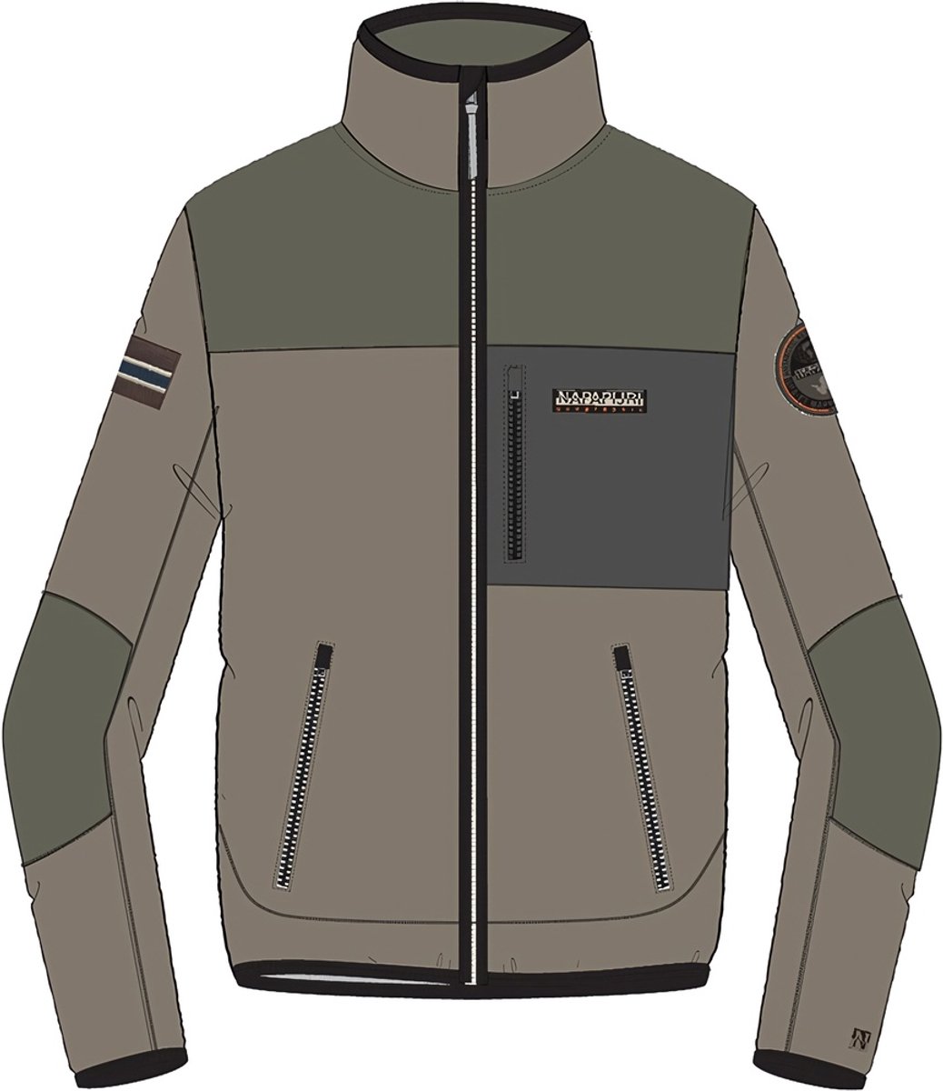 Napapijri Pullover Yupik Fz 3 NP0A4GNT Cb -S Cb Mcd