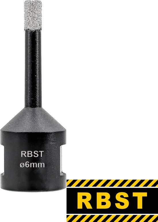 RBST Diamantboor 6mm - M14 aansluiting - Droog en Nat