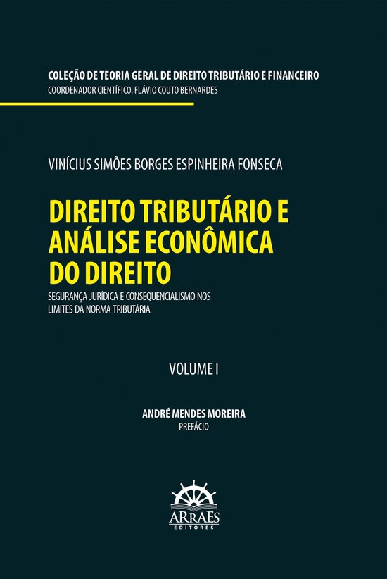 DIREITO TRIBUTÁRIO E ANÁLISE ECONÔMICA DO DIREITO: Segura ... - cover