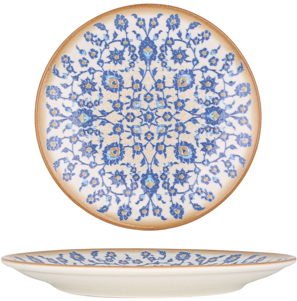 Rinart Dessertbord - Tiara - Porselein - 21 cm - set van 6