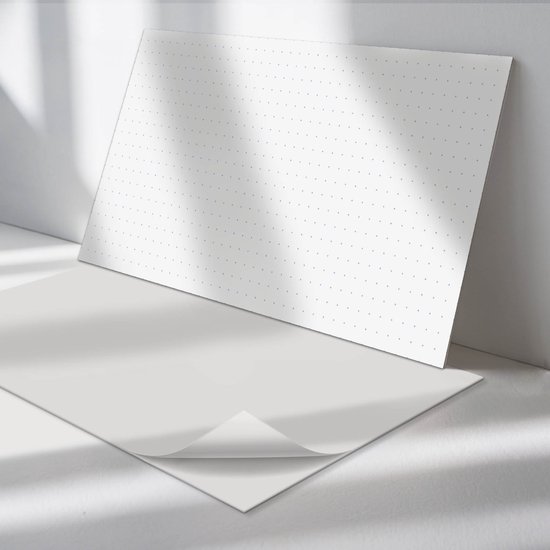 Wallfluent Vinyl Tegels - Raster met Punten Vinyl Vloer Tegels - 60 cm ...