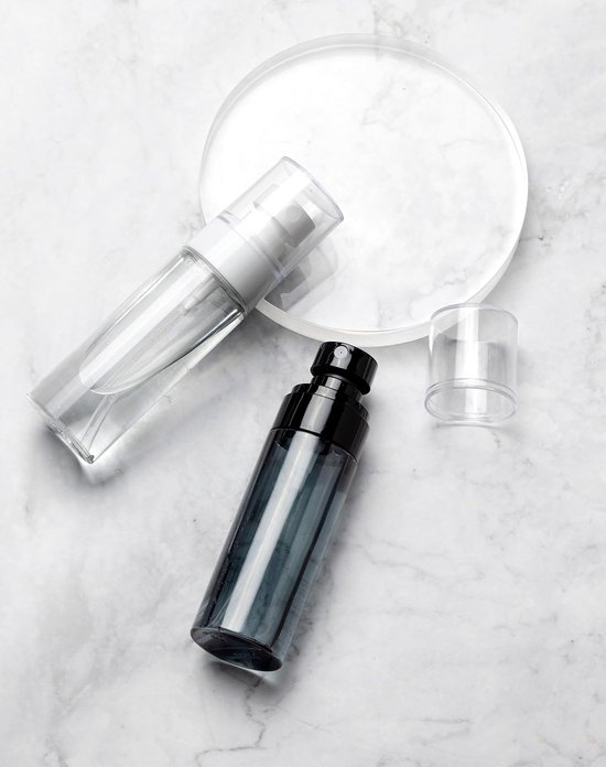 Kleine sprayfles 100ml, 2 flesjes, fijne nevelsprayfles, geschikt voor op reis — afbeelding 2