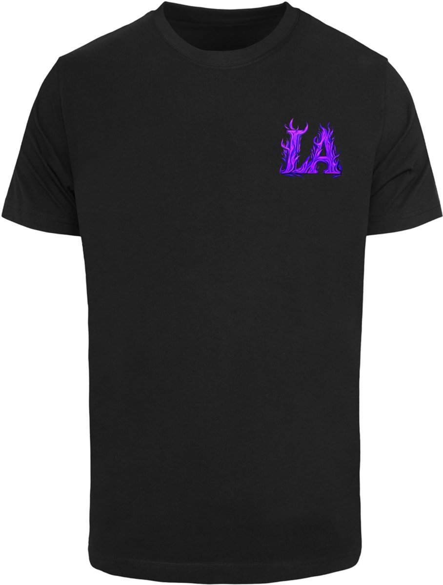 Mister Tee T-Shirt Flames Of Hope -S Zwart