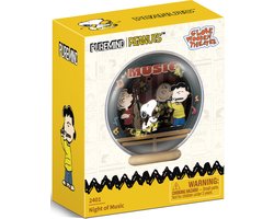 Pantasy Peanuts Puremind Model Kit Globe Wooden Theater Globe Night of Music Model Kits