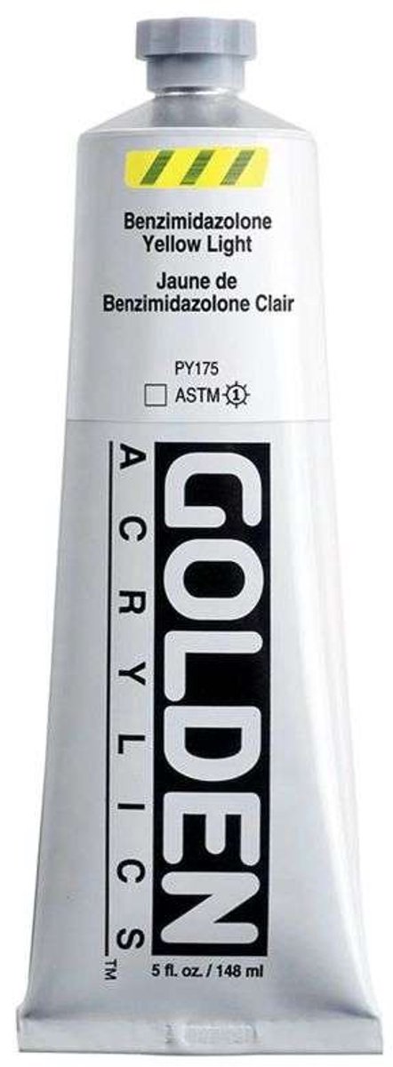 Golden Heavy Body Acrylverf Benzimidazoolgeel Licht 148 ml