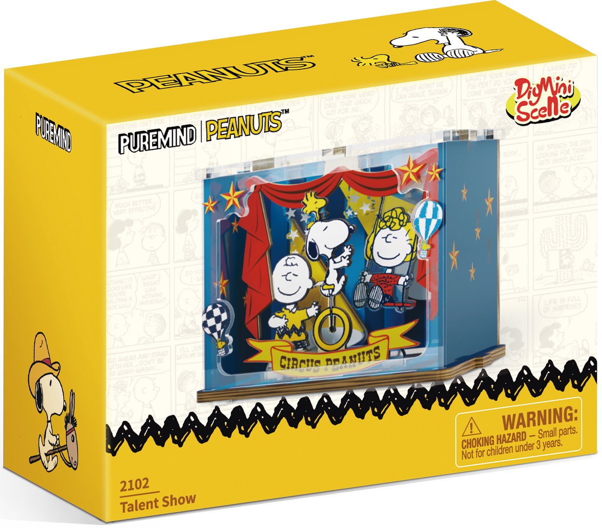 Pantasy Peanuts Puremind DIY Construction Mini Scene Talent Show Model Kits