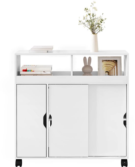 SANOX Badkamermeubelset Frozen natuur eiken 140 cm met twee lades incl. keramische wastafel zonder kraangat wit kopen