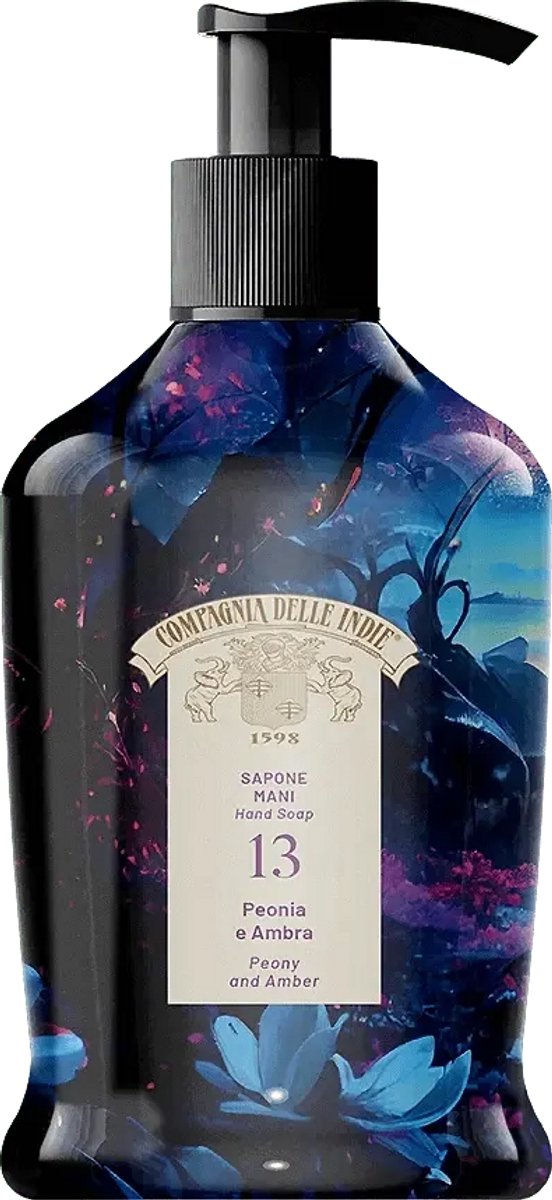Compagnia delle Indie handzeep nr 13 Pioenroos en Amber 300ml