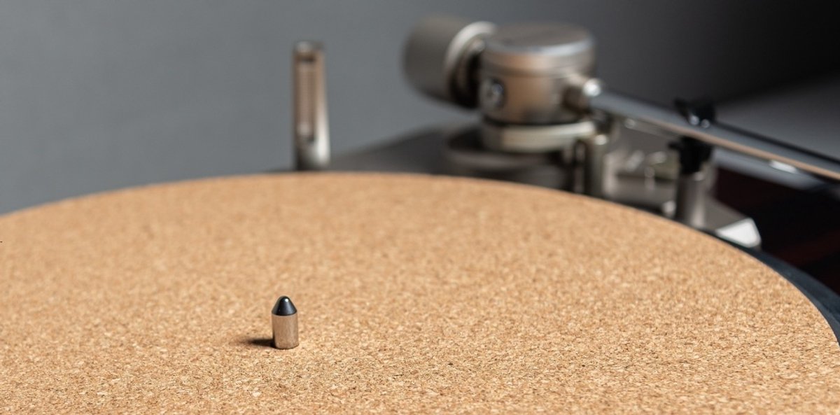 Winyl | W-Mat Kurk | Platenspeler mat | 3mm dik | rond 295mm