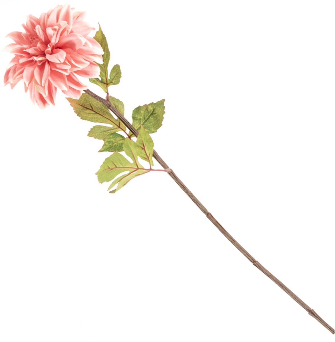 homebound by ky Kunstbloem dahlia 75cm zachtroze | kunstbloem