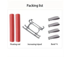 Geschikt voor DJI Mini3/4pro waterdrijfstang, statief, drijvende landingsbeugel, mini-accessoires