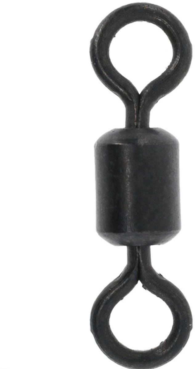 Mikado Wartel met Snelsluiting No. 8 - 10 st - Rolling Swivel - Karpervissen Rig Connector van Merkloos — afbeelding 2