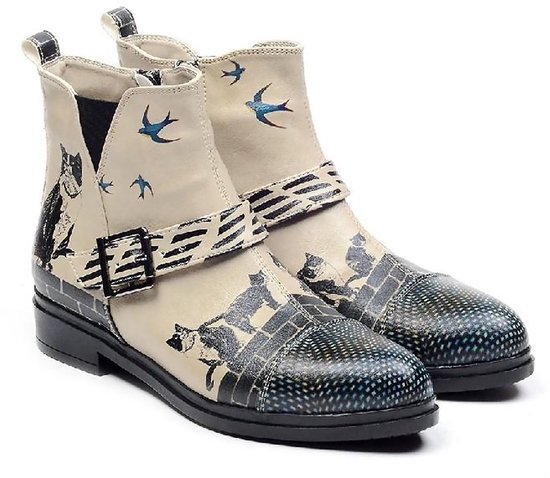 Bottines GOBY Cats – Handgemaakt – Qualité Premium – Taille 41