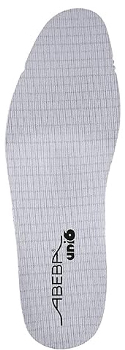 ABEBA 351012 - INLEGZOLEN - Vervangbare binnenzool - Soft Comfort - Medium - Grijs - Maat 35