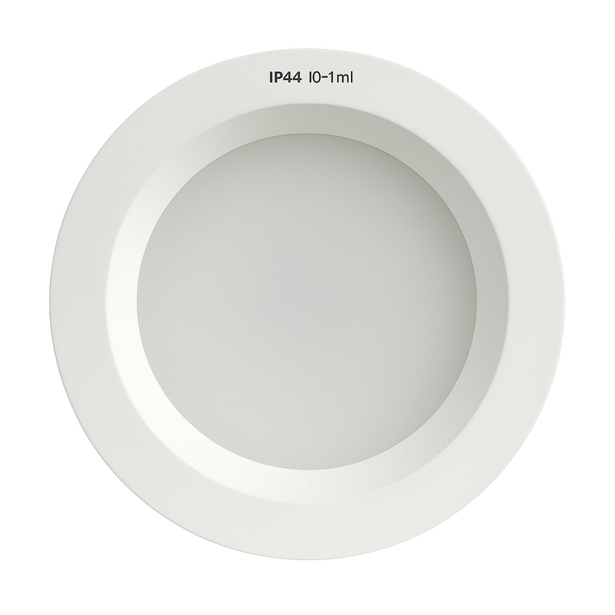 Megaman Siena downlight - downlight - 2800K warm wit - 13W / 950 lumen - IP44 - Ø145mm - mat wit