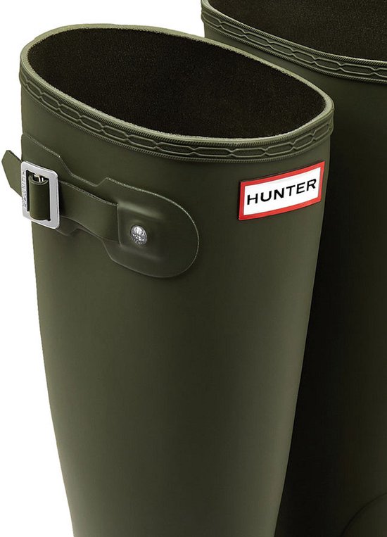 Hunter Original Tall groen regenlaars dames (XWFT1000RMADOV) | bol