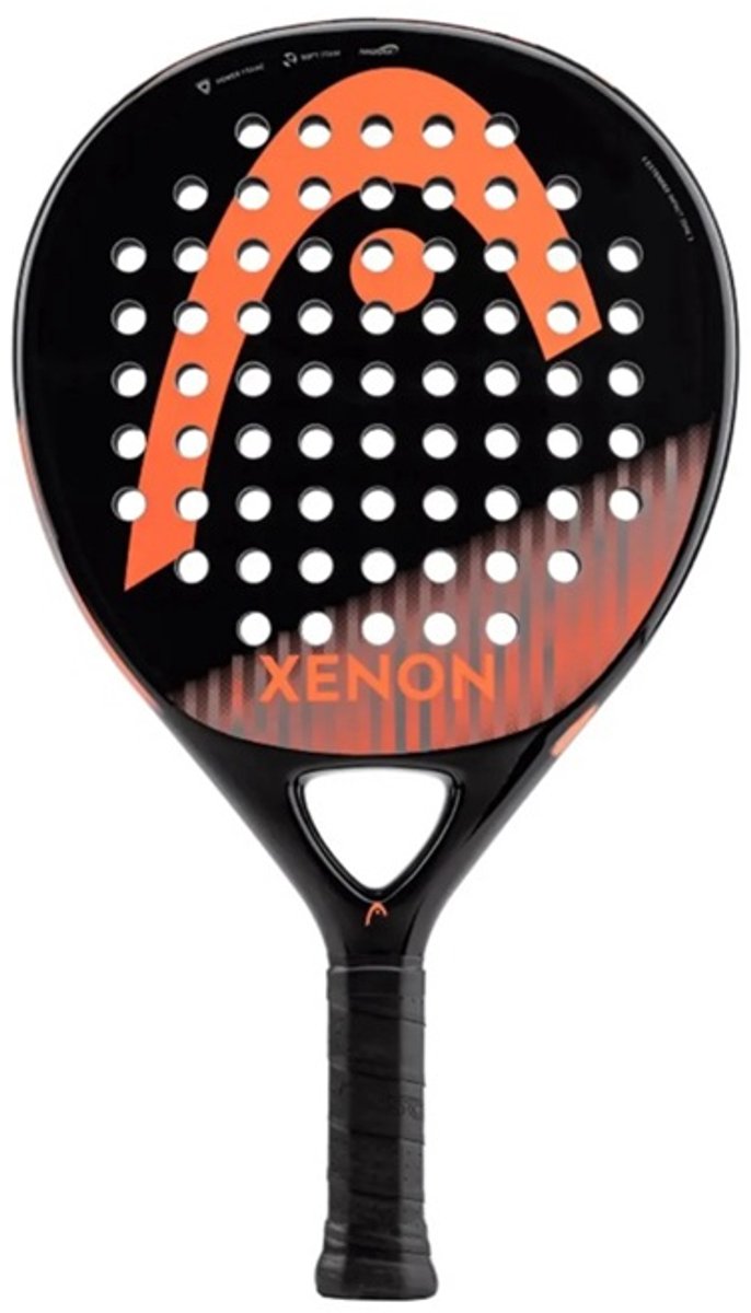 Head Xenon 2025 Padelracket – Ideaal voor Beginners – Comfort Controle & Kracht – Met Innegra™ Technologie Zwart