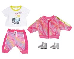 BABY born Deluxe Trendy Roze Set 43cm