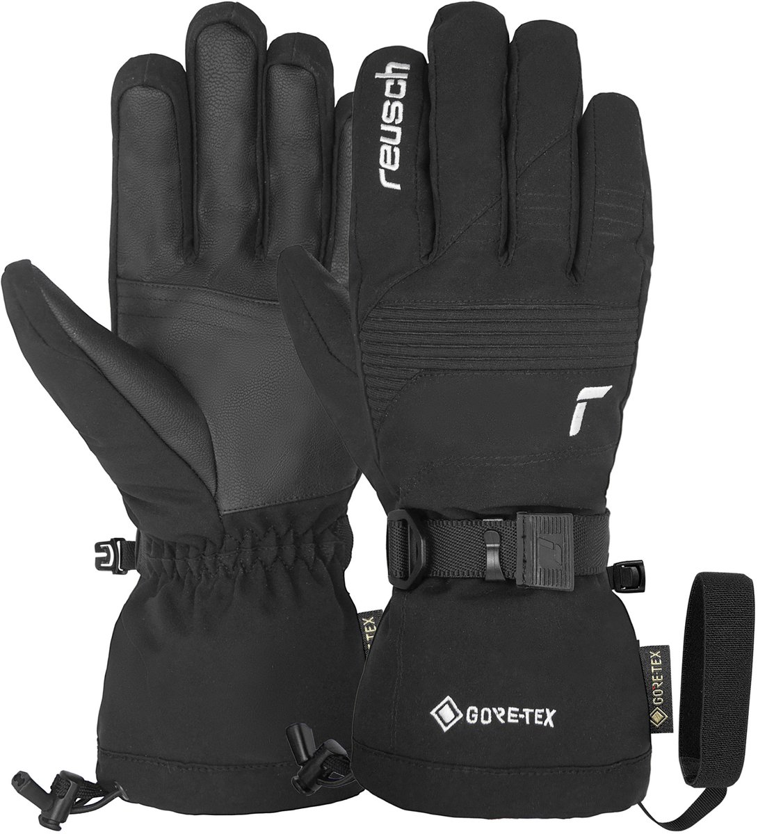 REUSCH powder spirit gore-tex Ski handschoenen heren Zwart