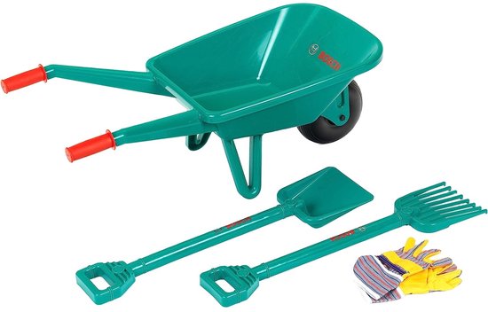 Klein Toys Bosch - Speelgoed kruiwagen als cadeau voor een kind van 2 jaar
