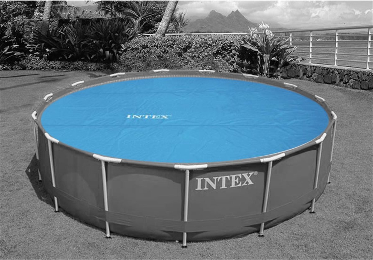 Intex Solar Pool Cover - Easy Set® & Frame Zwembad Ø 488 cm — afbeelding 14