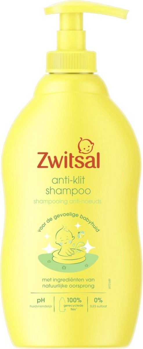 Zwitsal anti-klit shampoo Pomp - 2 x 400 ml van Zwitsal — afbeelding 2