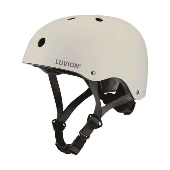 LUVION® Fietshelm Urban Sand - Fietshelm Kind - Beige - Maat M - 53-55cm