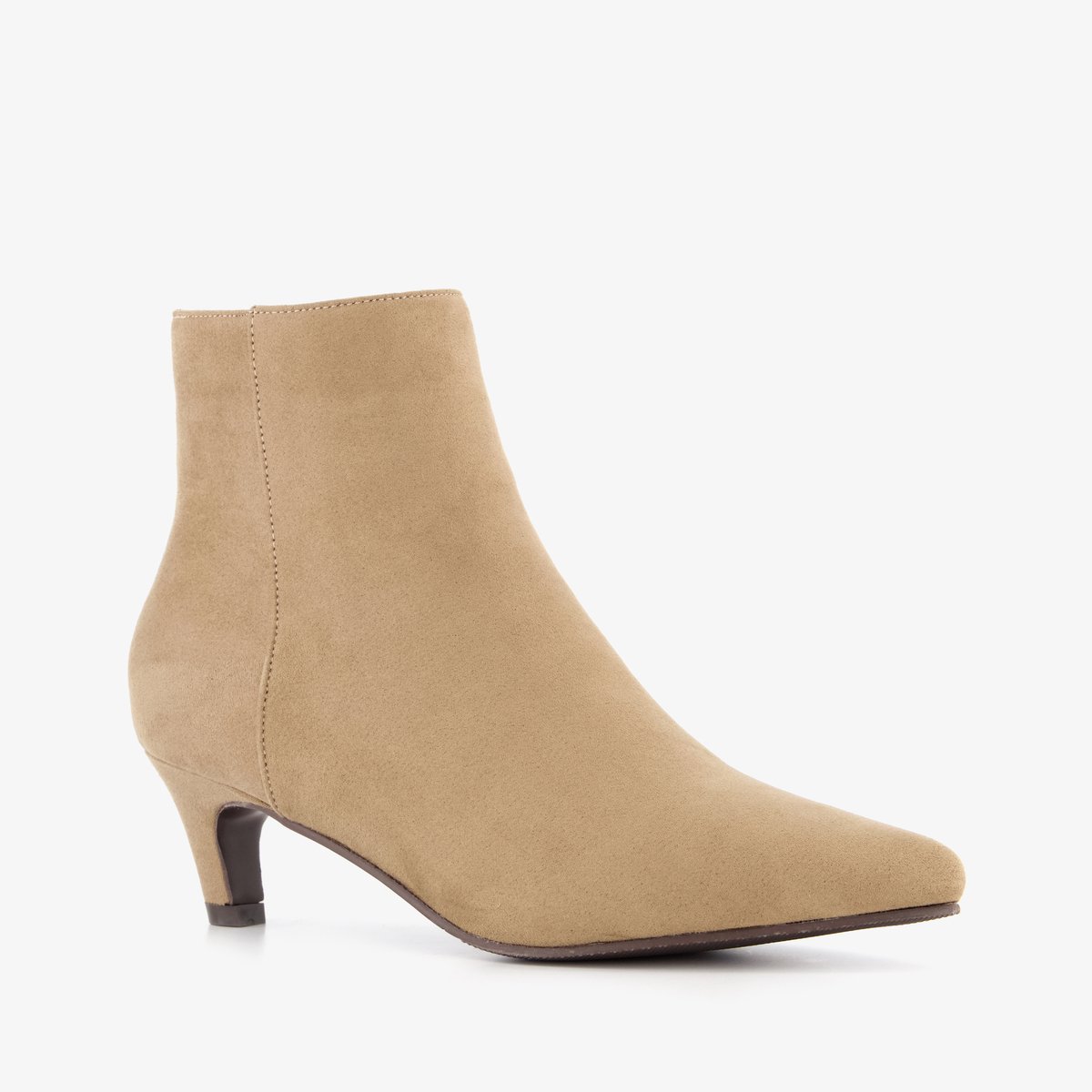 Nova dames enkellaarsjes beige - Maat 39