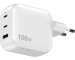 Sitecom - Wall charger - 100W - Power Delivery - GaN - Fast Charge - White