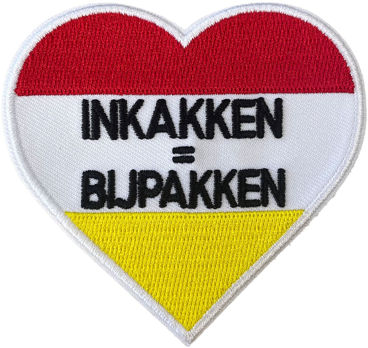 Oeteldonk embleem – Hart – Inkakken = bijpakken