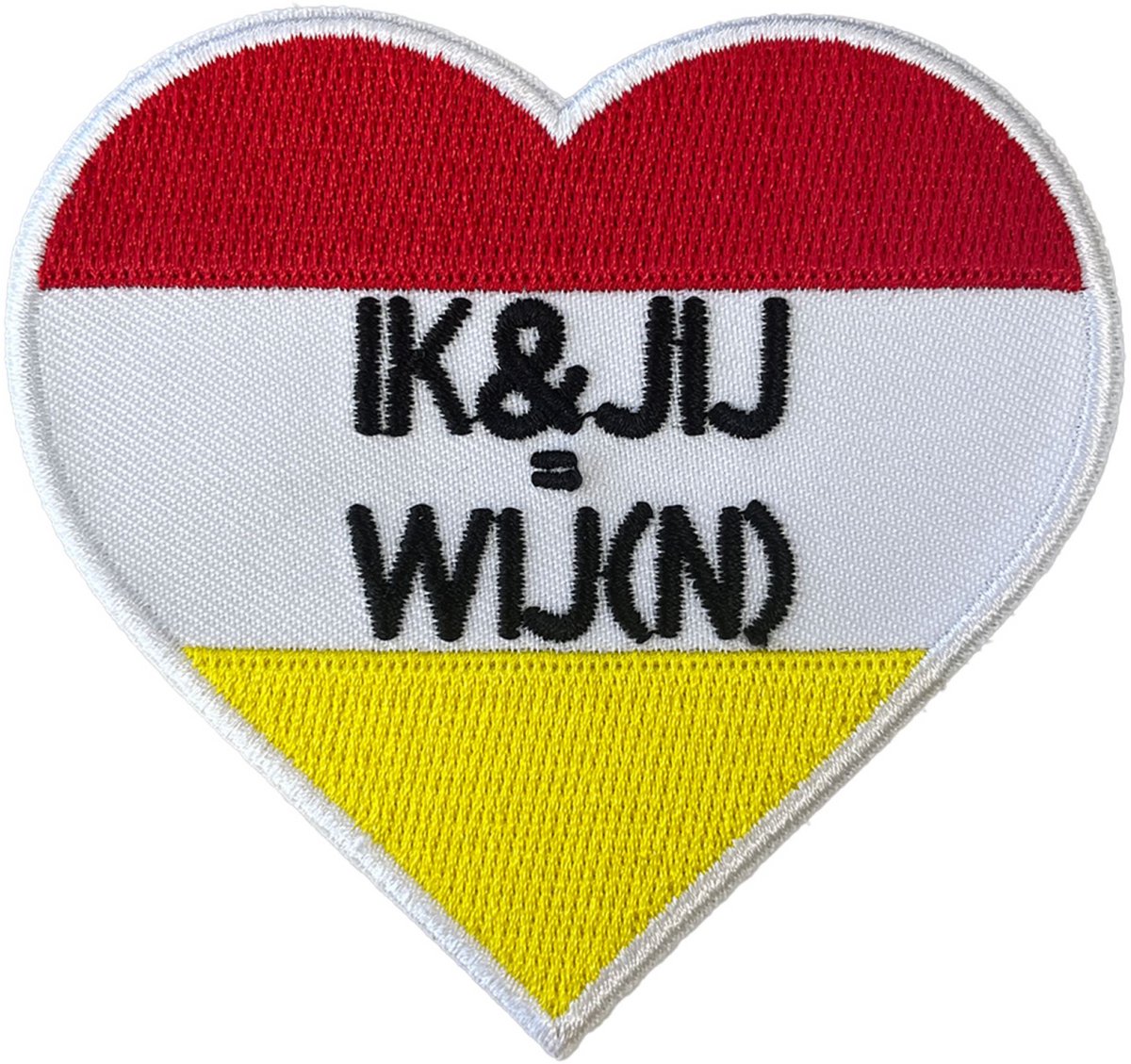 Oeteldonk embleem – Hart – Ik & jij