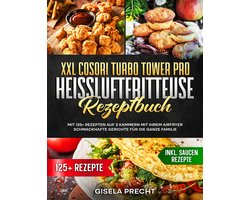 XXL COSORI Turbo Tower Pro Heißluftfritteuse Rezeptbuch