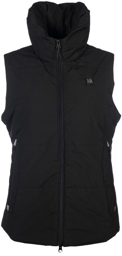 HKM - Bodywarmer chauffant Canada - Zwart - Maat S