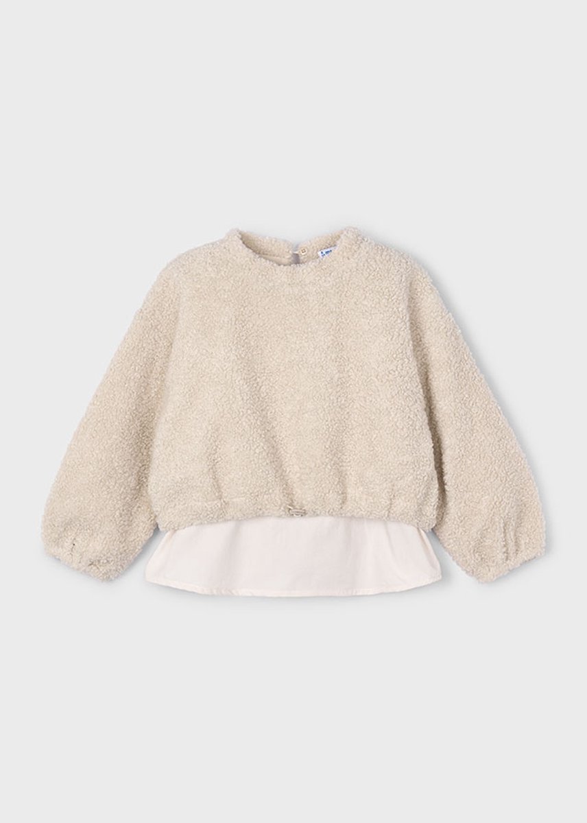 Mayoral - Pullover - Almond - Maat 134