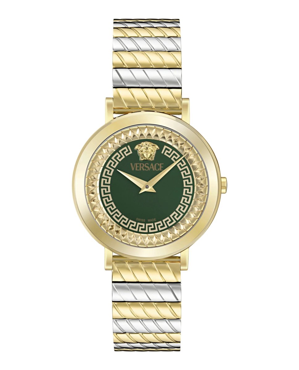 Versace Delphinus VE0O00225 Horloge - Staal - Multi - Ø 35 mm
