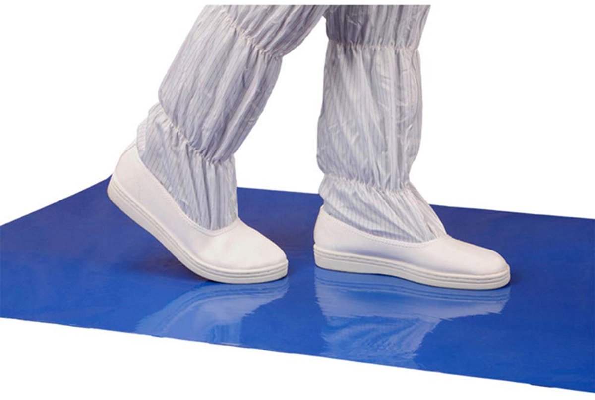 30 Stuks AntibacteriÃ«le Matten Voor Schoenen - Verwijderbare PVC Mat 45 x 60 cm