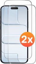 Protecteur d'écran - 2 pièces - Convient pour iPhone 17 Air Tempered Glass - Extra résistant - verre de protection