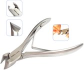 MEDLUXY® - Pince à ongles à tête souple - 12 cm - style suwada, coupe-ongles, coupe-ongles, coupe-tête, pince coupante transversale