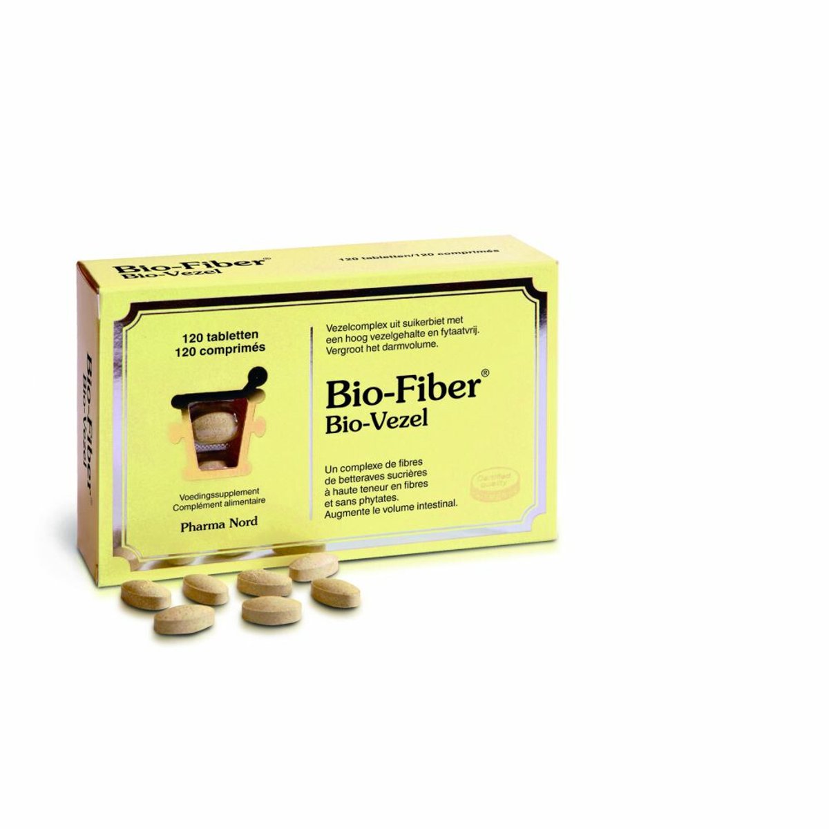Pharma Nord - Bio-Vezel Fiber - 2 x 120 tabletten - Voordeelverpakking