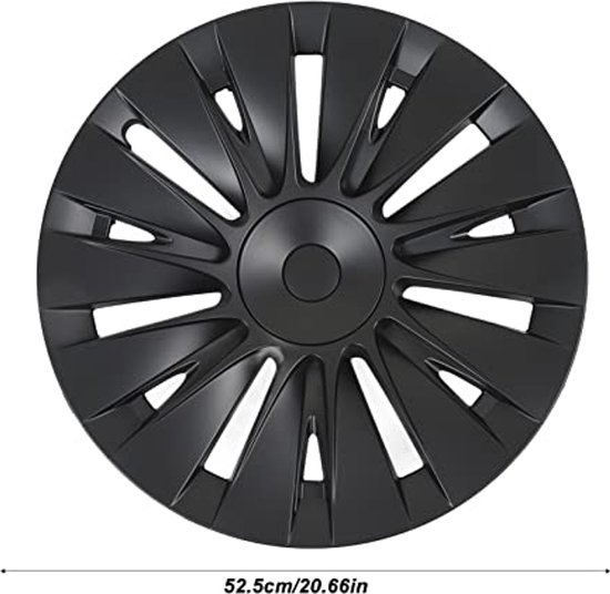 4 STKS Remklauw Covers Compatibel met Model Y, 19 Inch 20 Inch Wielnaaf Maat Remklauw Covers, Aluminiumlegering Remklauw Covers Set van 4 voor 2017 Tot 2023 Versie (Rood