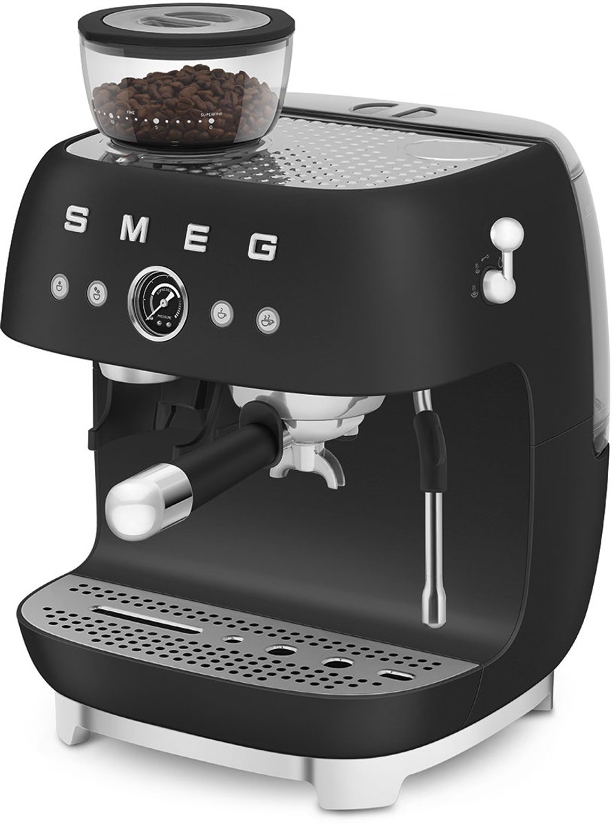 Smeg EGF03BLMEU Espressomachine met Geïntegreerde Bonenmaler - afbeelding 3
